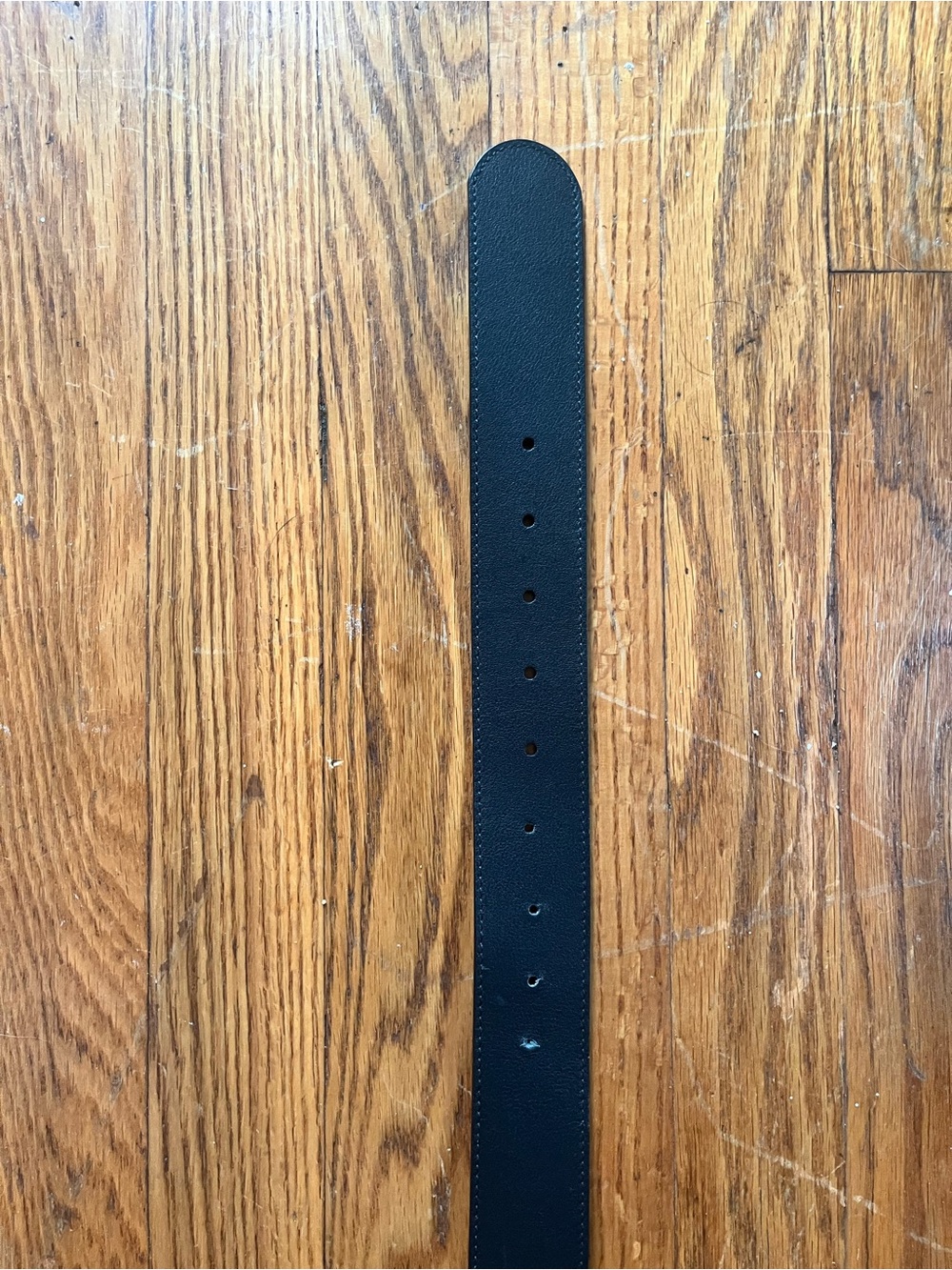 Gucci Black Leather Belt with Pearl-Studded Double G Buckle - Picture 5 of 5